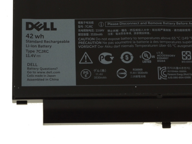 New Dell Oem Latitude E E Cell Wh Battery Cjrc