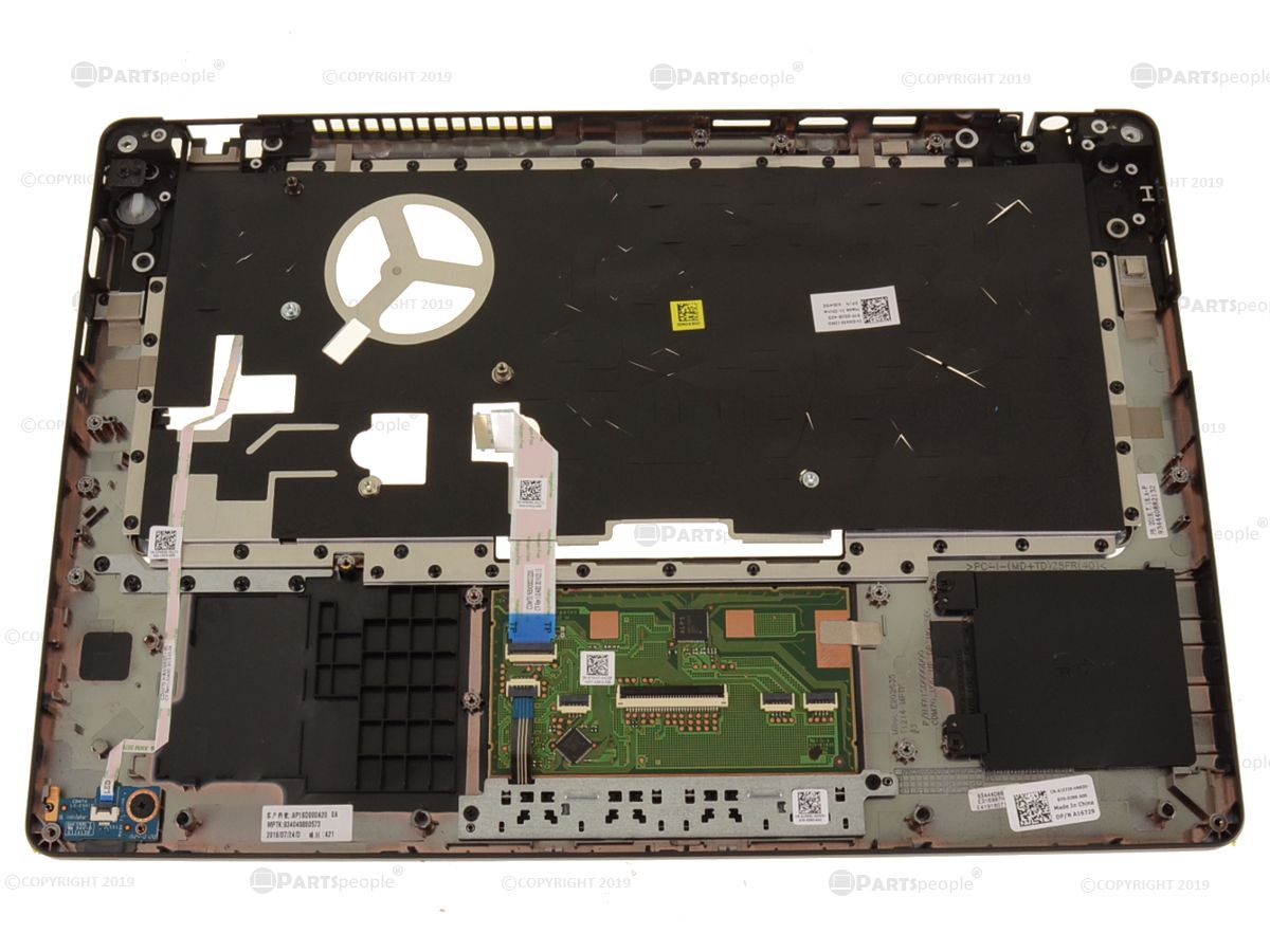 New Dell Oem Latitude Assembly Touchpad Palmrest J W G