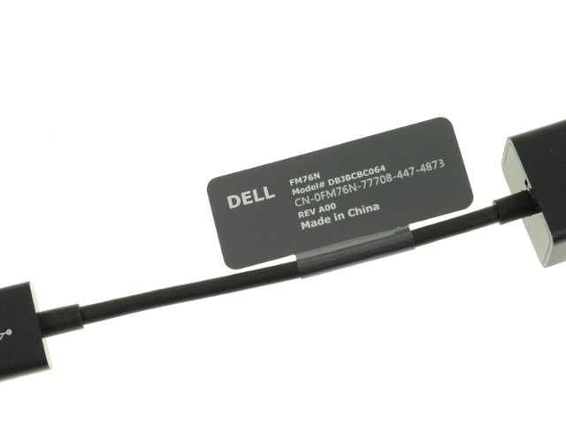 New Dell Oem Usb 30 To Rj 45 Network Dongle Adapter Cable Fm76n