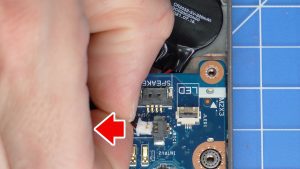 Disconnect and remove the CMOS Battery.