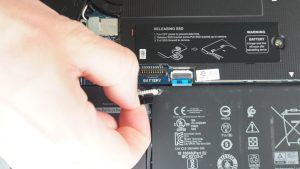 Disconnect the battery cable.