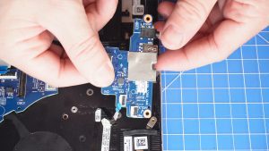 Unscrew and remove the I/O Circuit Board (2 x 