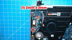 Unscrew and remove the USB/SD Card Circuit Board (1 x 