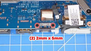 Unscrew the Motherboard, USB Circuit Board, and Ethernet Board and then over the Motherboard (7 x 