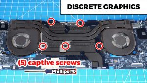 -INTEGRATED GRAPHICS (3 X Captive Screws)