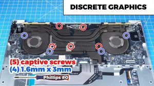 -INTEGRATED GRAPHICS HEATSINK (3 X Captive Screws)