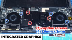 Unscrew and remove the Heatsink.