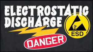 CAUTION: Electrostatic Discharge (ESD) is the build up of static electricity on a person's body. This can cause serious damage to your laptop. You can use an ESD wrist strap or an ESD mat to help prevent this.