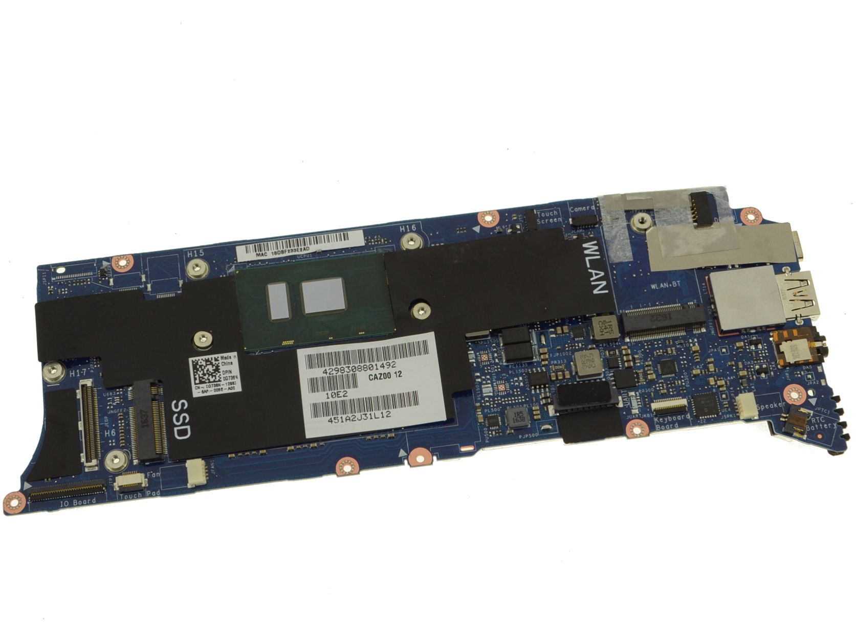 Buy Dell XPS 13 9360 System Board with Motherboard G736N