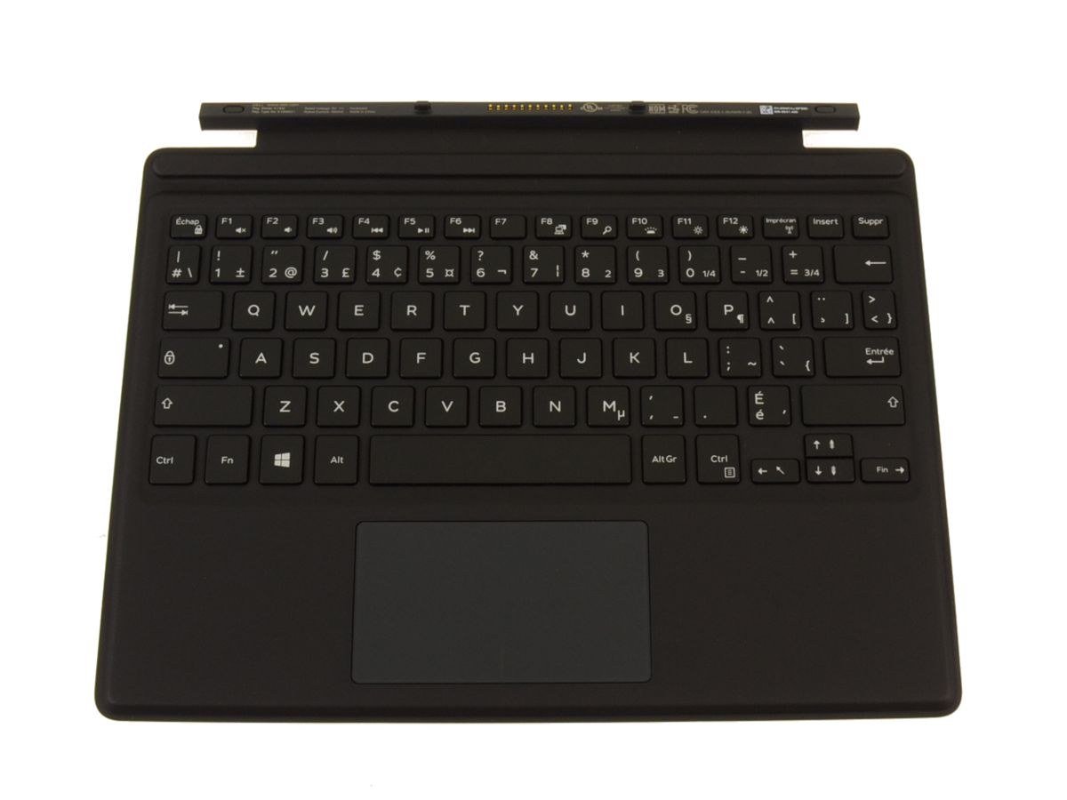 Refurbished French English Dell OEM Laptop Keyboard M4CXJ