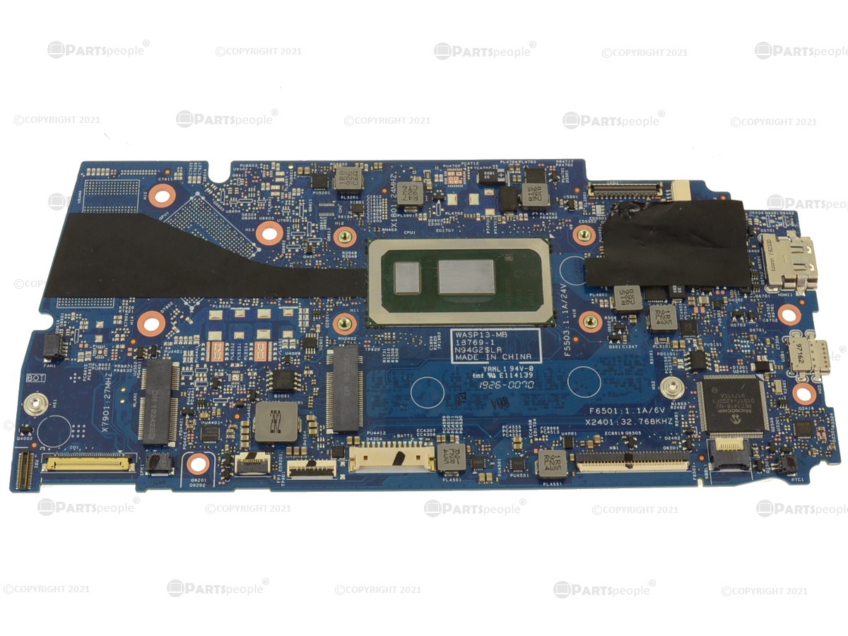 Dell OEM Vostro 5390 / Inspiron 5390 Motherboard System Board Core i3  2.1GHz Dual Core - 4GB - Integrated Graphics UMA - T6C16